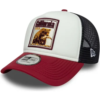 Καπέλο trucker πολυχρωμία A Frame Graphic Patch της Καλιφόρνιας Πολιτείες και Χώρες της New Era