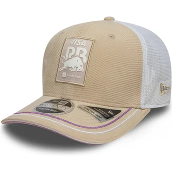 Καπέλο τράκερ μπεζ 9SEVENTY Stretch Snap Monaco Race Special της Racing Bulls F1 Team Formula 1 από την New Era