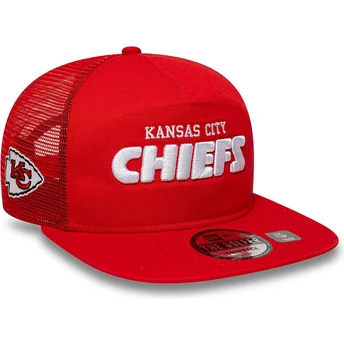 Καπέλο φορτηγού κόκκινο Golfer International Series Games 2024 των Kansas City Chiefs NFL της New Era