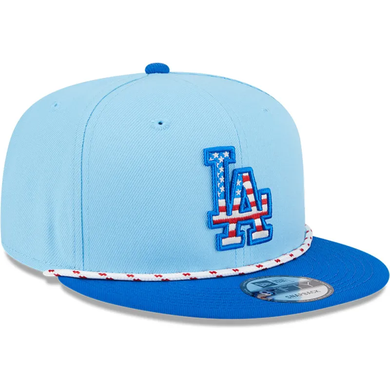 snapback-9fifty-4th-july-los-angeles-dodgers-mlb-new-era