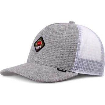 Γκρι καπέλο trucker Mountain HFT Waffle της Djinns