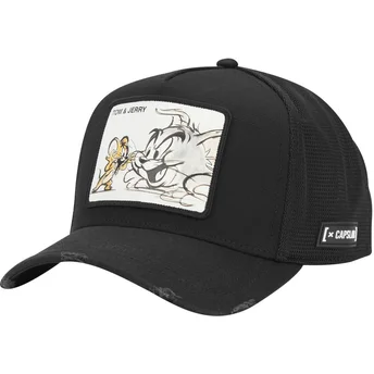 Καπέλο trucker μαύρο Tom και Jerry TAJ PCT Looney Tunes από Capslab