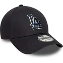 9forty-team-outline-los-angeles-dodgers-mlb-new-era