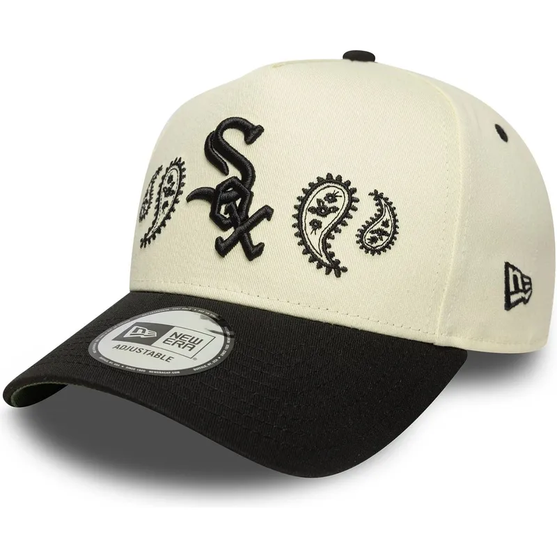 beige-snapback-a-frame-paisley-chicago-white-sox-mlb-new-era