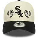 snapback-a-frame-paisley-chicago-white-sox-mlb-new-era