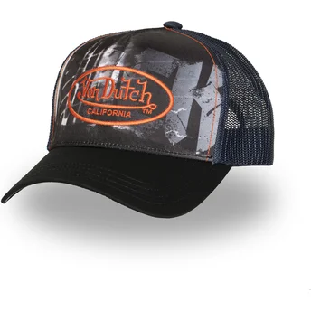 Μαύρο καπέλο trucker SUBL08 της Von Dutch