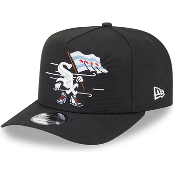Καπέλο μαύρο καμπυλωτό snapback 9FIFTY A Frame Cartoon των Chicago White Sox MLB της New Era