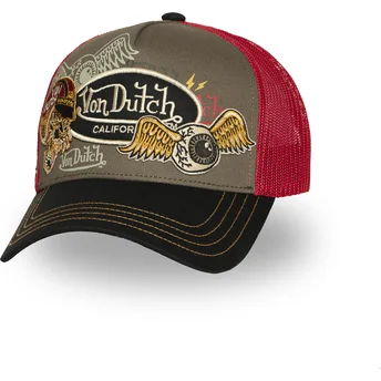 Καπέλο trucker πολύχρωμο PATCHES09 της Von Dutch