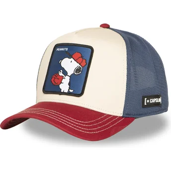 Καπέλο τζόκεϊ πολύχρωμο Snoopy PEA6 VA2 Peanuts από Capslab