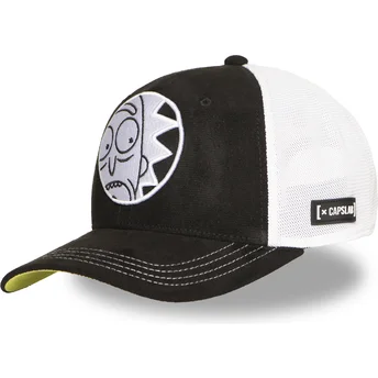 Καπέλο τύπου trucker μαύρο και άσπρο Rick Sanchez REM6 GLO Rick και Morty από Capslab