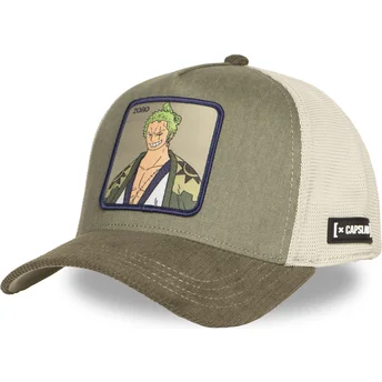 Καπέλο τράκερ πράσινο και μπεζ Roronoa Zoro OP6 ZOR One Piece από Capslab