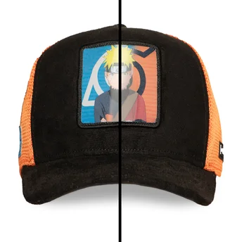 Καπέλο trucker μαύρο και πορτοκαλί Naruto Uzumaki NS5 SAG Naruto από Capslab