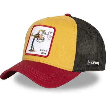 Καπέλο τύπου trucker πολύχρωμο Lucky Luke LCK2 COW από Capslab
