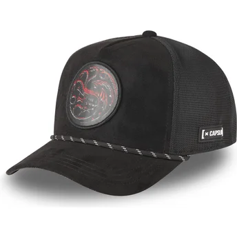 Καπέλο trucker μαύρο Casa Targaryen HOD SYM Παιχνίδι των Θρόνων από Capslab