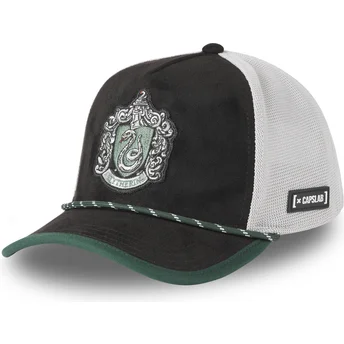 Καπέλο τράκερ μαύρο και άσπρο Slytherin HP3 SLY Harry Potter από Capslab