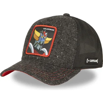 Καπέλο trucker μαύρο Robot Grendizer Goldorak GOL6 ROB Robot Grendizer από Capslab