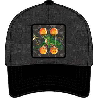 Καπέλο καμπύλο μαύρο snapback Shenron DBS7 SHE Dragon Ball από Capslab