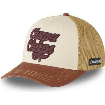 Καφέ καπέλο trucker CC3 CHU Chupa Chups από την Capslab
