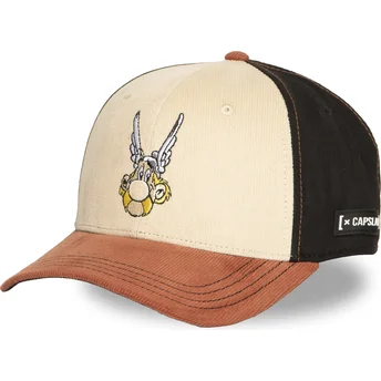 Καπέλο με κυρτό γείσο πολύχρωμο snapback PCS AST Αστερίξ ο Γαλάτης από Capslab
