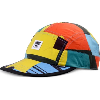 Gorra curva multicolor ajustable Geometric Dark Soft FC de Djinns