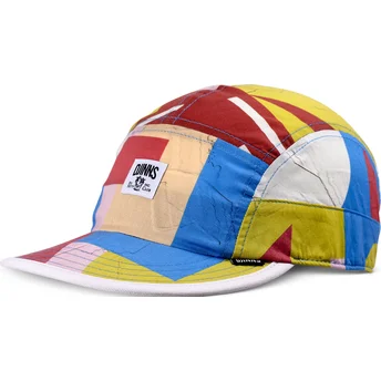 Καπέλο καμπύλο πολύχρωμο ρυθμιζόμενο Geometric Bright Soft FC της Djinns