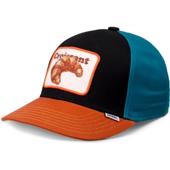 Καπέλο καμπυλωτό πολύχρωμο snapback για αγόρι Food Croissant Basic από Djinns