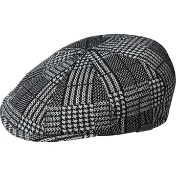 Μαύρος μπερές Pattern Flexfit Black Plaid της Kangol