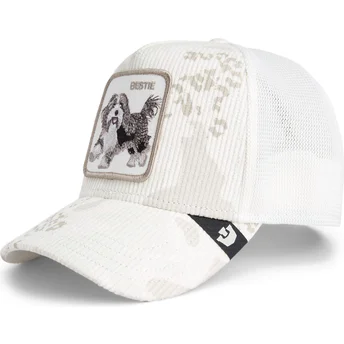 Λευκό καπέλο trucker σκύλος Bestie Corduroy Camo The Farm από Goorin Bros.
