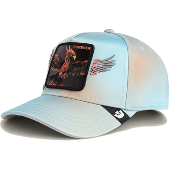 Καπέλο καμπύλης πολύχρωμο snapback φοίνικας Forever Never Stop Never Stopping Wings The Farm από Goorin Bros.