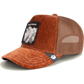 Καφέ καπέλο trucker ρινόκερος Bulletproof Iced Rhino Jewel Tones The Farm από την Goorin Bros.