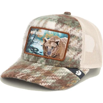 Καφέ τζόκεϊ καπέλο φορτηγατζή αρκούδα Do Not Disturb Don't Poke The Bear Homestead The Farm από Goorin Bros.