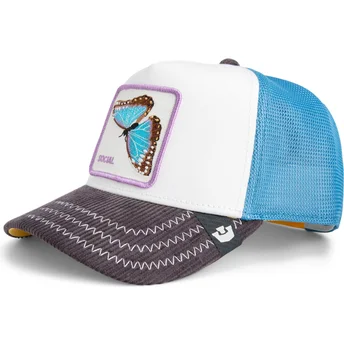 Καπέλο trucker πολύχρωμο πεταλούδα Social Remix The Farm της Goorin Bros.