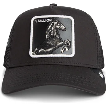 Καπέλο trucker μαύρο άλογο Stallion The Farm από Goorin Bros.