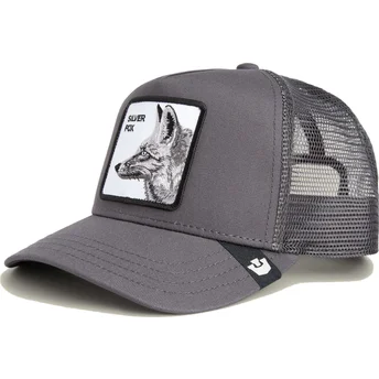 Καπέλα καμπύλη γκρι snapback Silver Foxxx The Farm Goorin Bros.