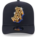 snapback-9fifty-a-frame-emblem-boston-red-sox-mlb-new-era