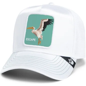 Καπέλο Τζόκερ Goorin Bros. Pelican Bird Escape Not Into Yoga Great Escape The Farm Λευκό