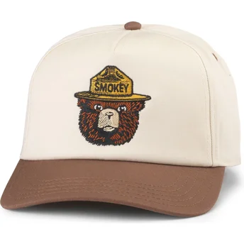 Καφέ καπέλο snapback με κυρτό γείσο Smokey Bear Roscoe της American Needle