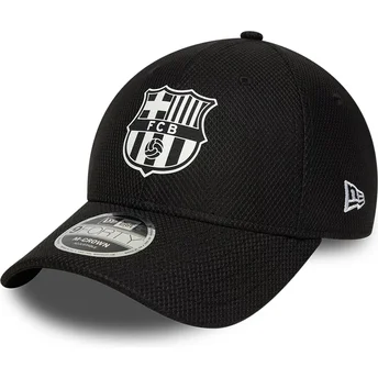 Μαύρο καπέλο snapback με καμπύλη γείσο FC Barcelona LALIGA 9FORTY M-Crown Diamond Era της New Era