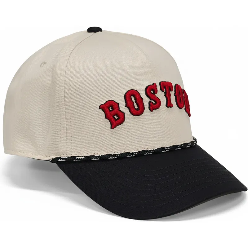beige-snapback-rise-structured-boston-red-sox-mlb-nike