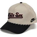 beige-snapback-rise-structured-chicago-white-sox-mlb-nike