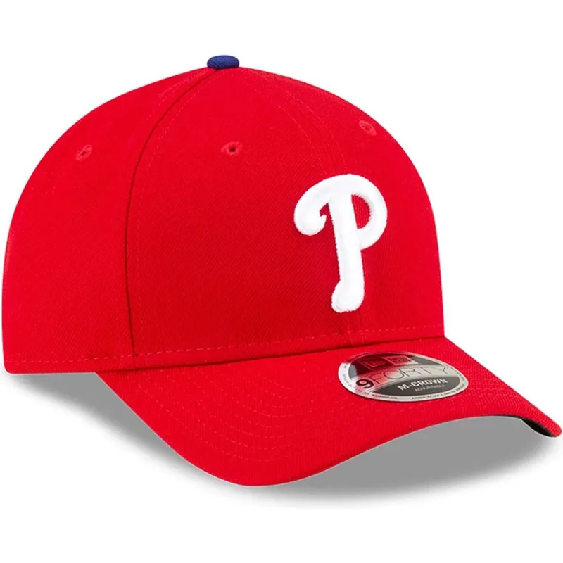 gorra-curva-roja-snapback-9forty-m-crown-player-replica-de-philadelphia-phillies-mlb-de-new-era
