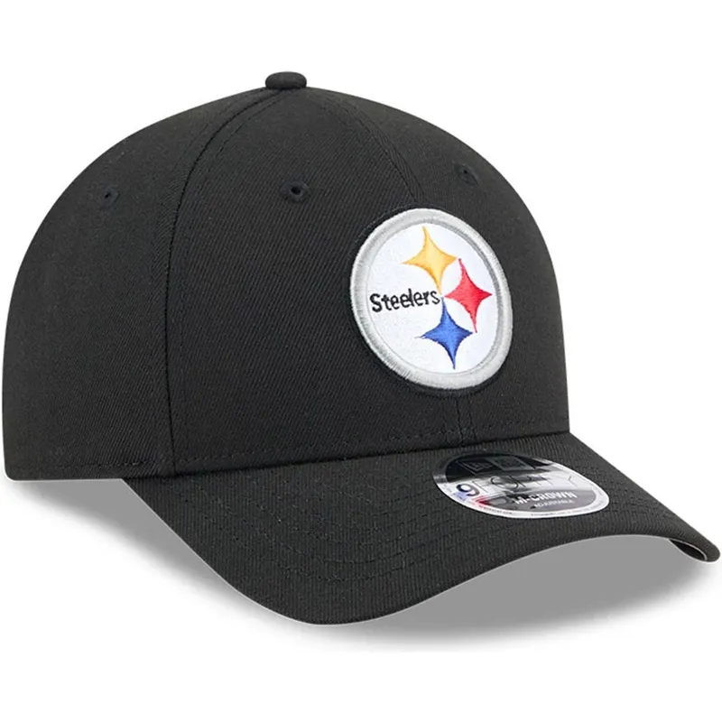 gorra-curva-negra-snapback-9forty-m-crown-team-de-pittsburgh-steelers-nfl-de-new-era