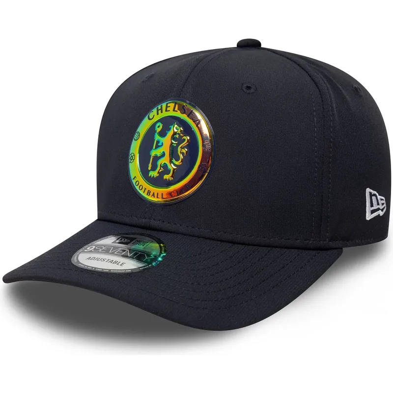 gorra-curva-azul-marino-snapback-9seventy-stretch-snap-iridiscent-de-chelsea-football-club-premier-league-de-new-era