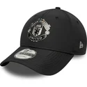 gorra-curva-negra-ajustable-9forty-reflective-de-manchester-united-football-club-premier-league-de-new-era