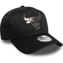 snapback-9forty-e-frame-metallic-chicago-bulls-nba-new-era