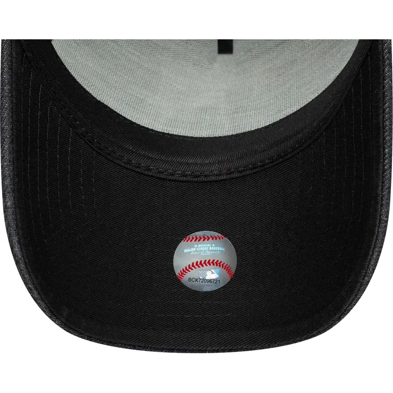 gorra-curva-negra-snapback-9forty-e-frame-denim-de-los-angeles-dodgers-mlb-de-new-era