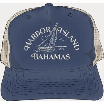 Καπέλο trucker ναυτικό μπλε Vintage Woven Twill της Polo Ralph Lauren