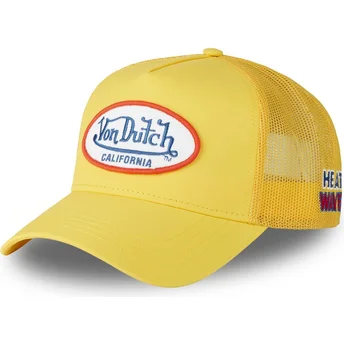 Καπέλα καμπύλη κίτρινο snapback POLY11 από Von Dutch