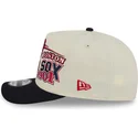 gorra-curva-beige-y-negra-snapback-9fifty-a-frame-classic-de-boston-red-sox-mlb-de-new-era