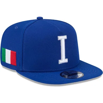 Μπλε επίπεδο καπέλο snapback 9FIFTY A Frame Italy World Baseball Classic 2026 της World Baseball Classic από New Era